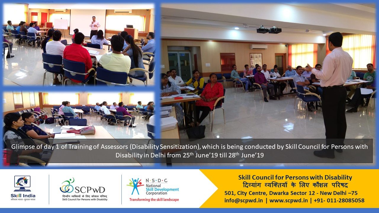Training of Assessors in Delhi - 25th June'19 to 28th June'19